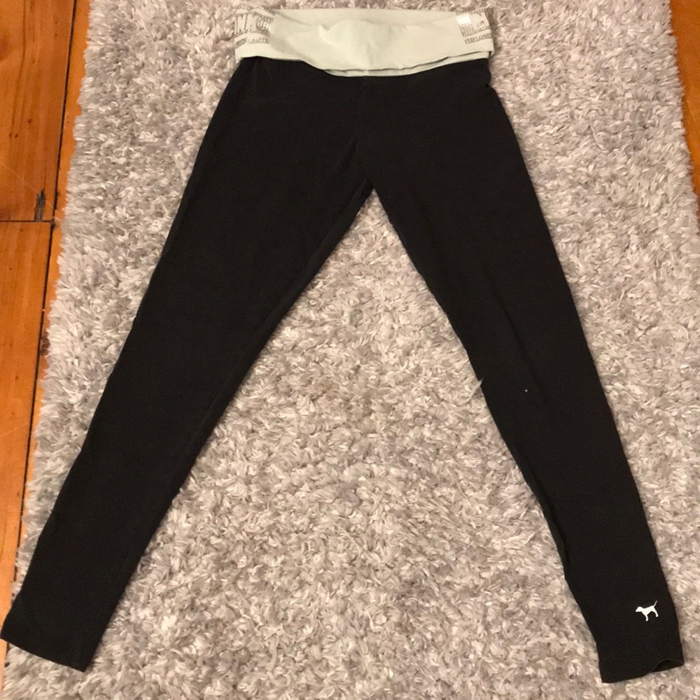 PINK Victoria’s Secret Black Yoga Leggings